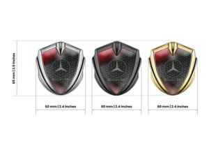 Mercedes High End Car Logo Badges Durable Premium Feel